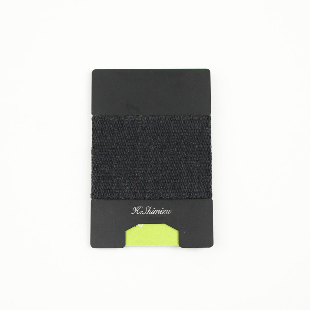 METAL PLATE CARD HOLDER 13323 BLK (金属プレートカードホルダー)