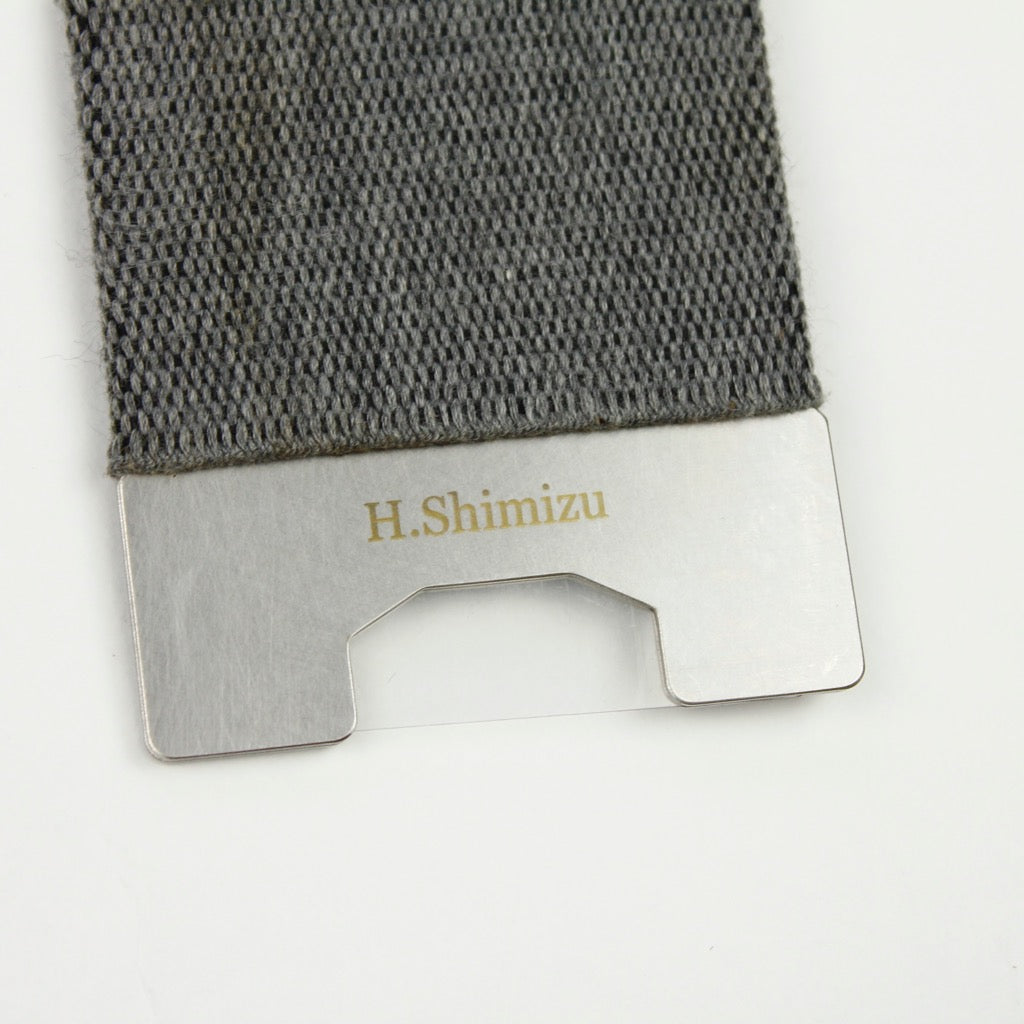 METAL PLATE CARD HOLDER 13323 SV (金属プレートカードホルダー)