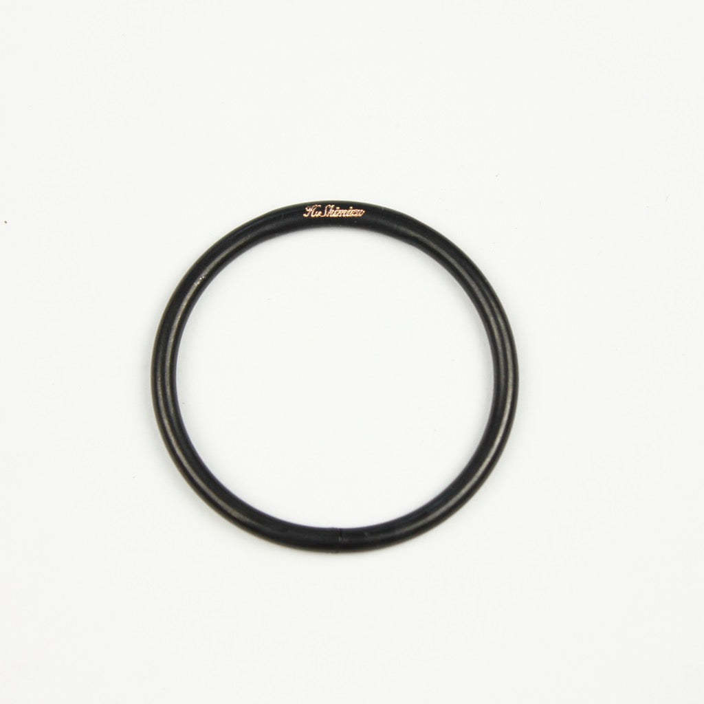 ROUND KEYRING 13329 BLK (円形キーリング)
