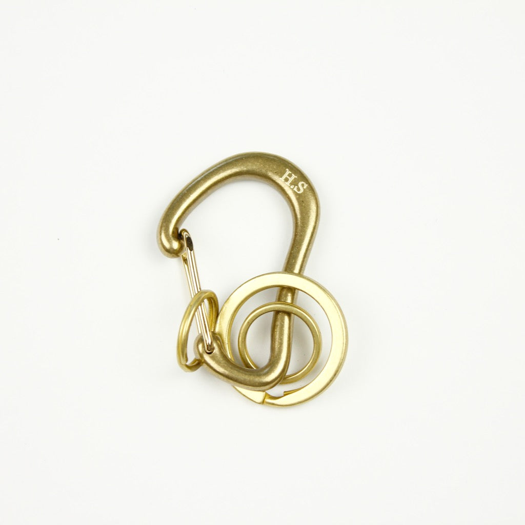 BRASS KARABINER KEYRING 13308 GD (真鍮カラビナキーリング) – DIARGE