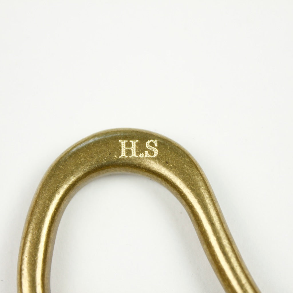 BRASS KARABINER KEYRING 13308 SV (真鍮カラビナキーリング) – DIARGE