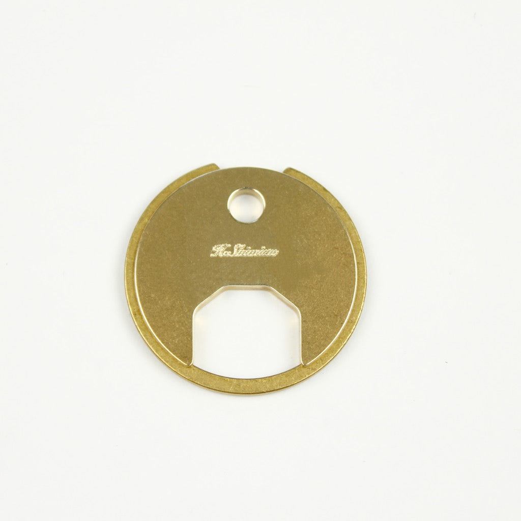 BRASS CIRCLE KEYRING 13324 GD (真鍮サークルキーリング)