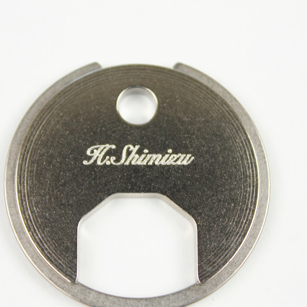 BRASS CIRCLE KEYRING 13324 SV (真鍮サークルキーリング)
