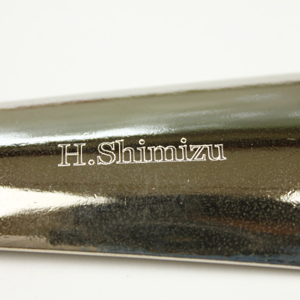 BRASS CHASING SHOEHORN (10cm) 14305 SV (真鍮打ち出し加工靴べら)