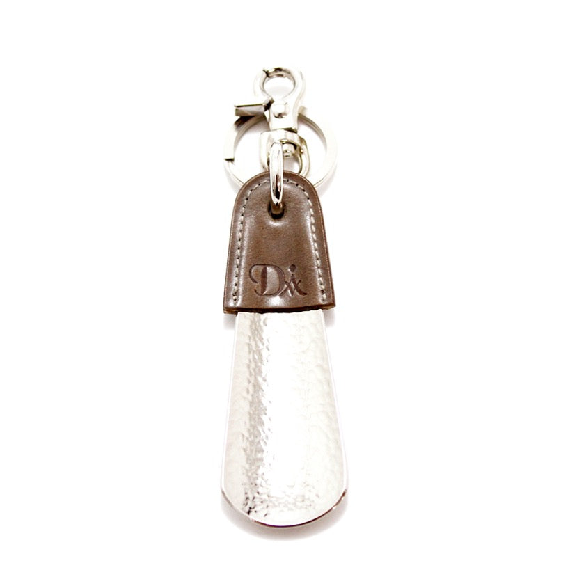 BRASS &amp; LEATHER BOTTLE CHASING SHOEHORN 13303P