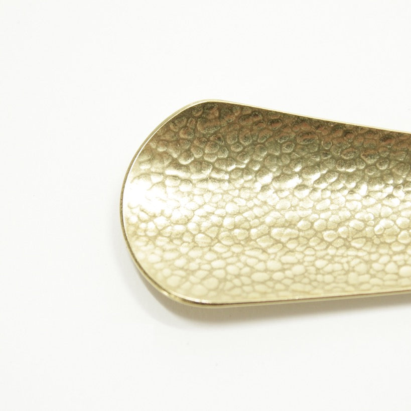 BRASS CHASING SHOEHORN (pockettable) 13304 GD