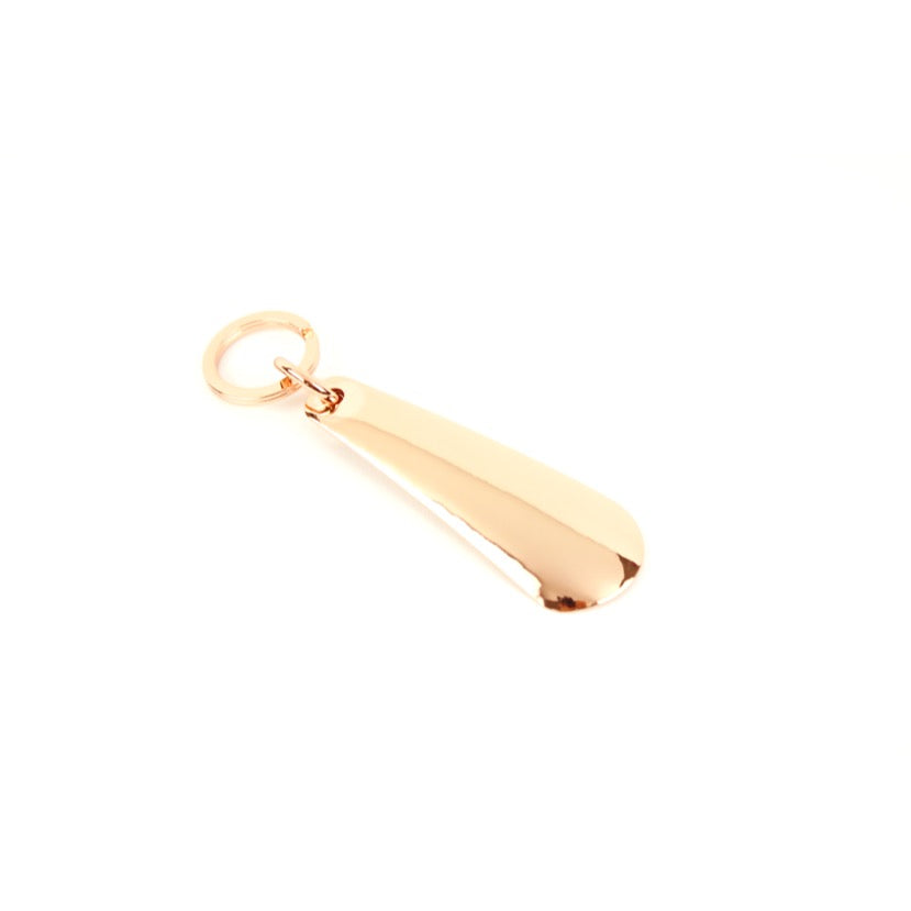 BRASS CHASING SHOEHORN(pocketable) 13304 PGD (真鍮打ち出し加工靴べら)