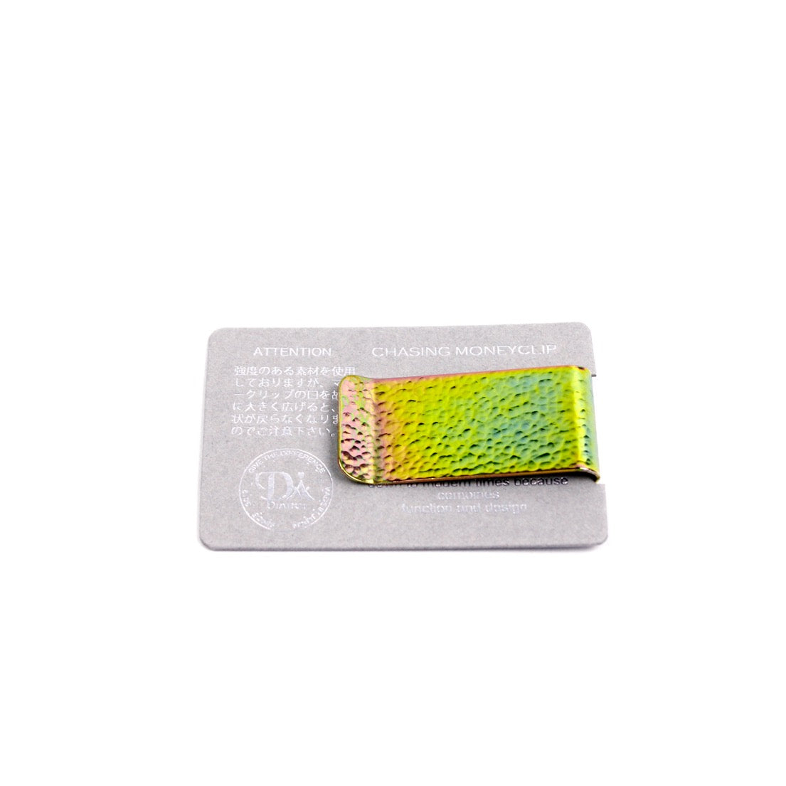 CHASING MONEYCLIP 13315L Rainbow (打ち出し加工マネークリップ)