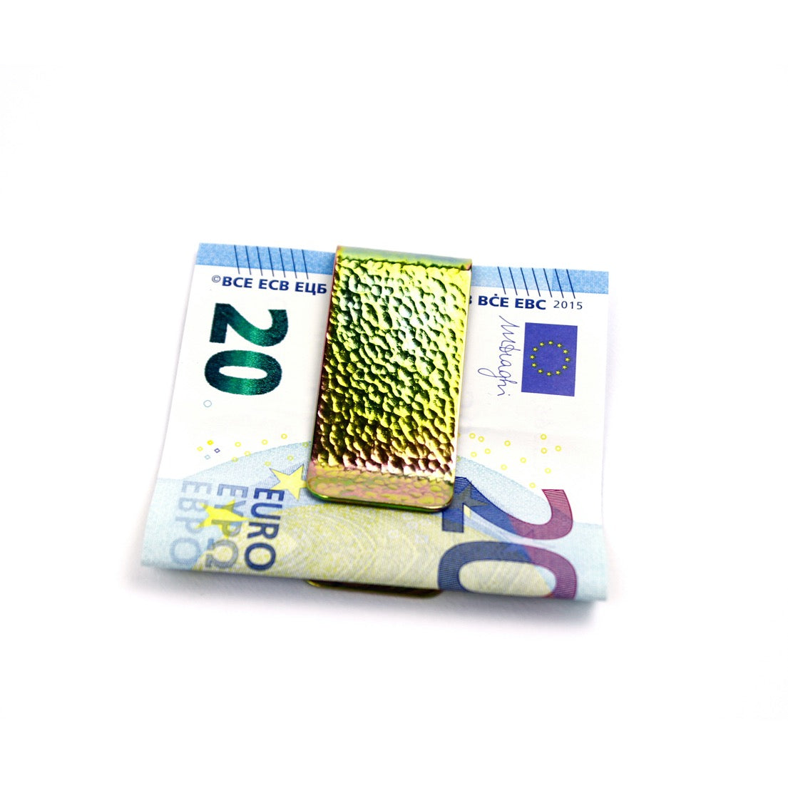 CHASING MONEYCLIP 13315L Rainbow (打ち出し加工マネークリップ)