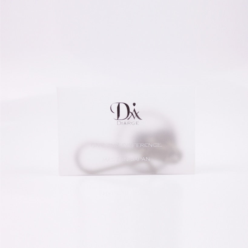 HOOK CHASING PLATE KEYRING 13316 BLK (フック打ち出しプレートキーリング)