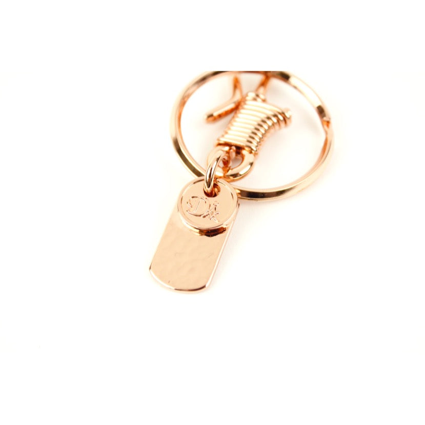 HOOK CHASING PLATE KEYRING 13316 PGD (フック打ち出しプレートキーリング)