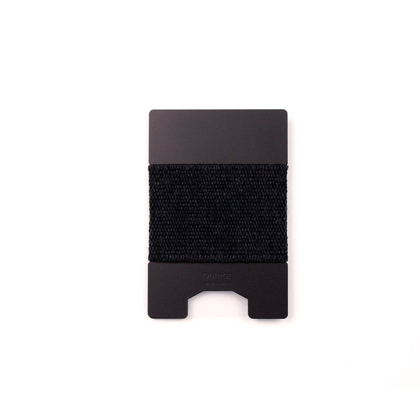METAL PLATE CARD HOLDER 13323 BLK (金属プレートカードホルダー)