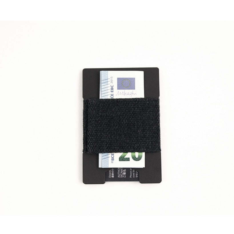 METAL PLATE CARD HOLDER 13323 BLK (金属プレートカードホルダー)