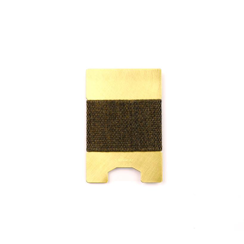 METAL PLATE CARD HOLDER 13323 GD ゴムバンド