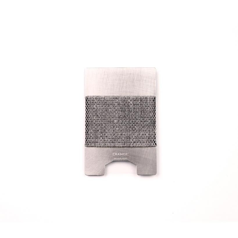 METAL PLATE CARD HOLDER 13323 SV ゴムバンド