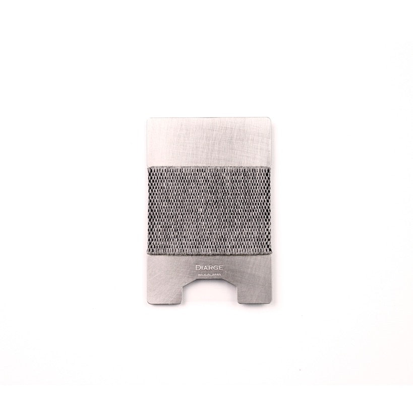 METAL PLATE CARD HOLDER 13323 SV (金属プレートカードホルダー)