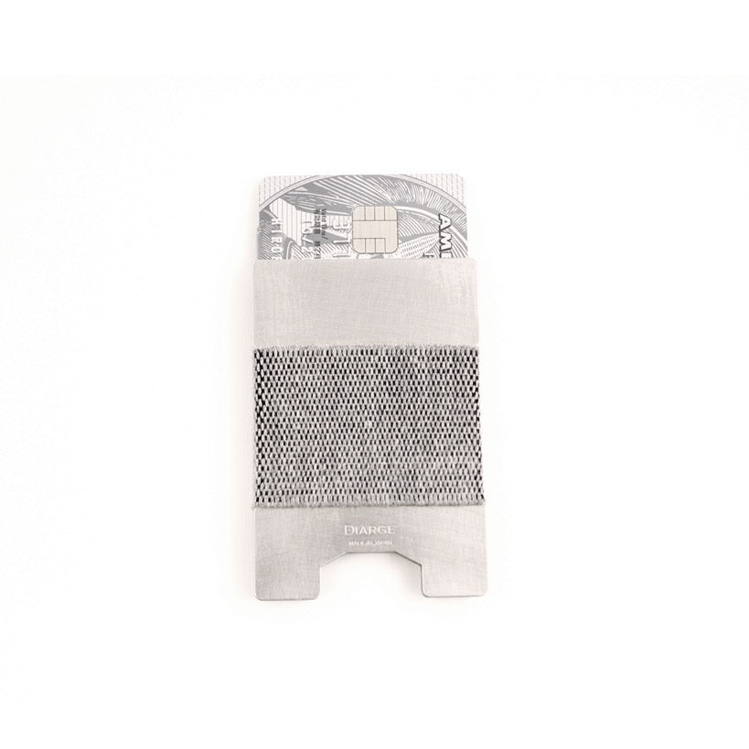METAL PLATE CARD HOLDER 13323 SV (金属プレートカードホルダー)
