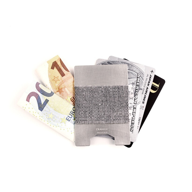 METAL PLATE CARD HOLDER 13323 SV (金属プレートカードホルダー)