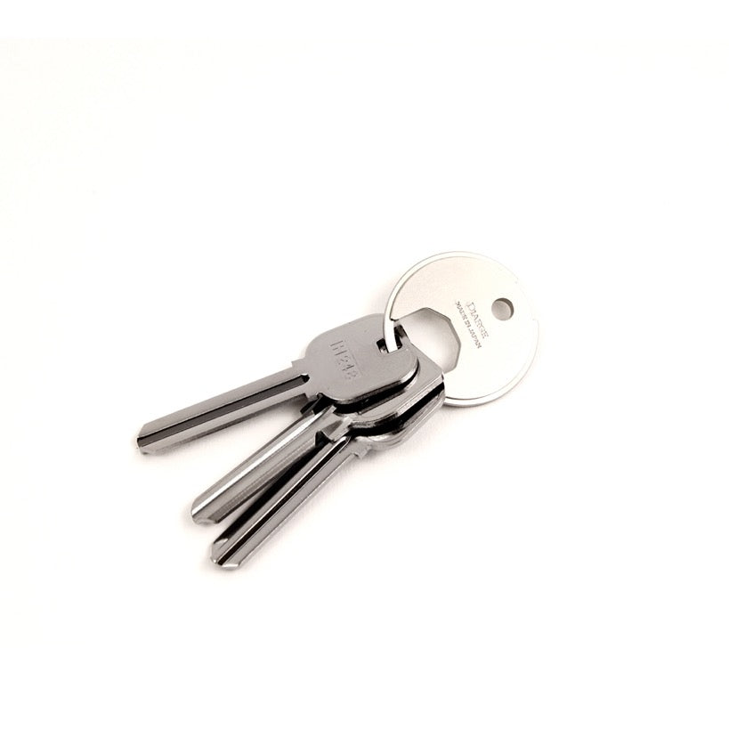 BRASS CIRCLE KEYRING 13324 SV (真鍮サークルキーリング)