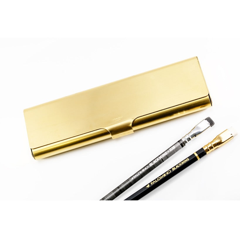BRASS PEN CASE 13903 GD (真鍮ペンケース) – DIARGE