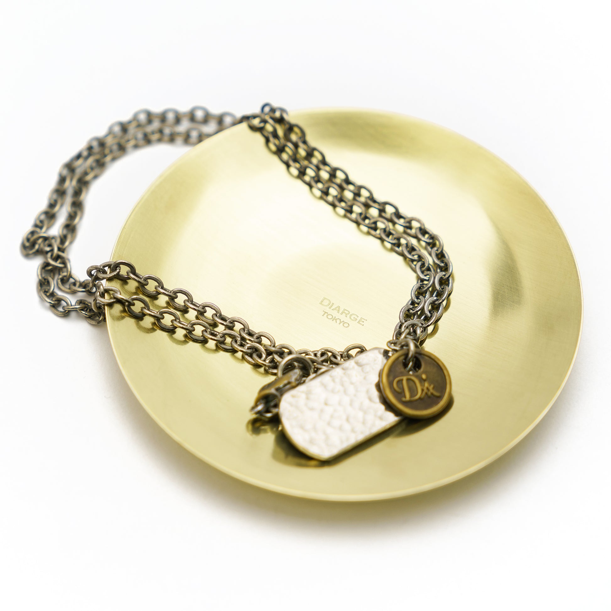 BRASS ROUND TRAY  13905 GD (真鍮丸トレイ)