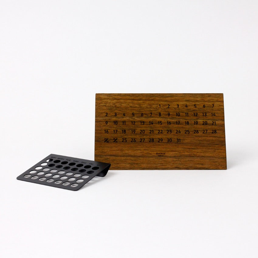 DESKTOP ETERNAL CALENDAR 13908 BLK (卓上万年カレンダー)