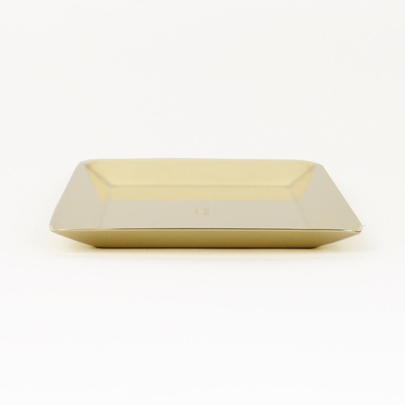 BRASS SQUARE TRAY 13915 GD (真鍮四角トレイ)