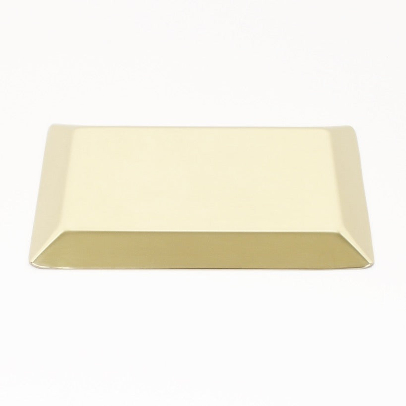 BRASS SQUARE TRAY 13915 GD (真鍮四角トレイ)