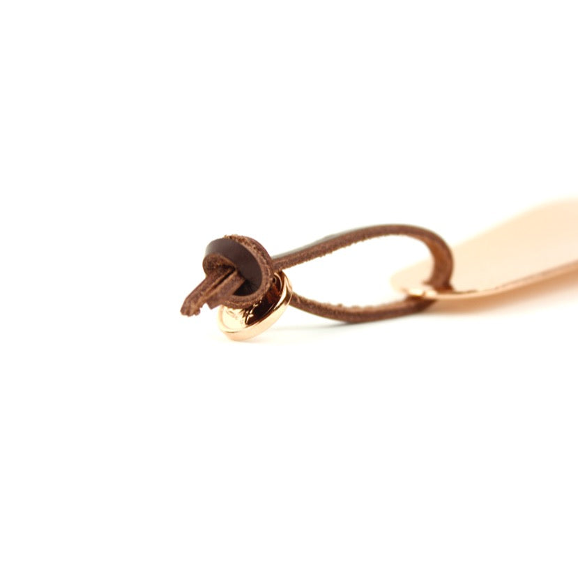 BRASS CHASING SHOEHORN (10cm) 14305 PGD (真鍮打ち出し加工靴べら)