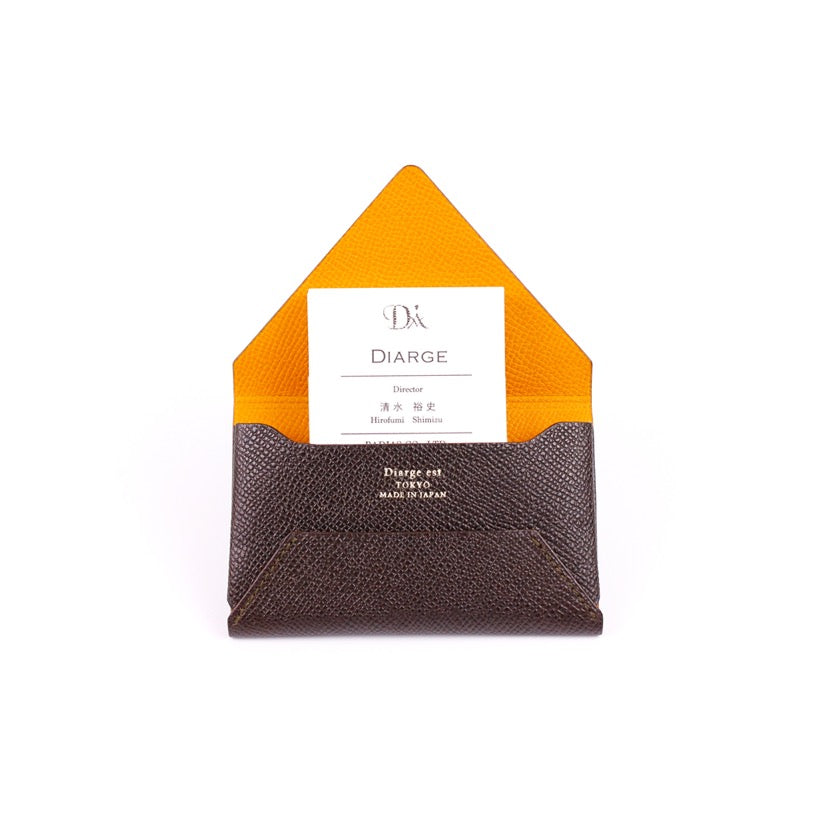 EX ENVELOPE CARD CASE 16001 DBR (エンベロップカードケース)