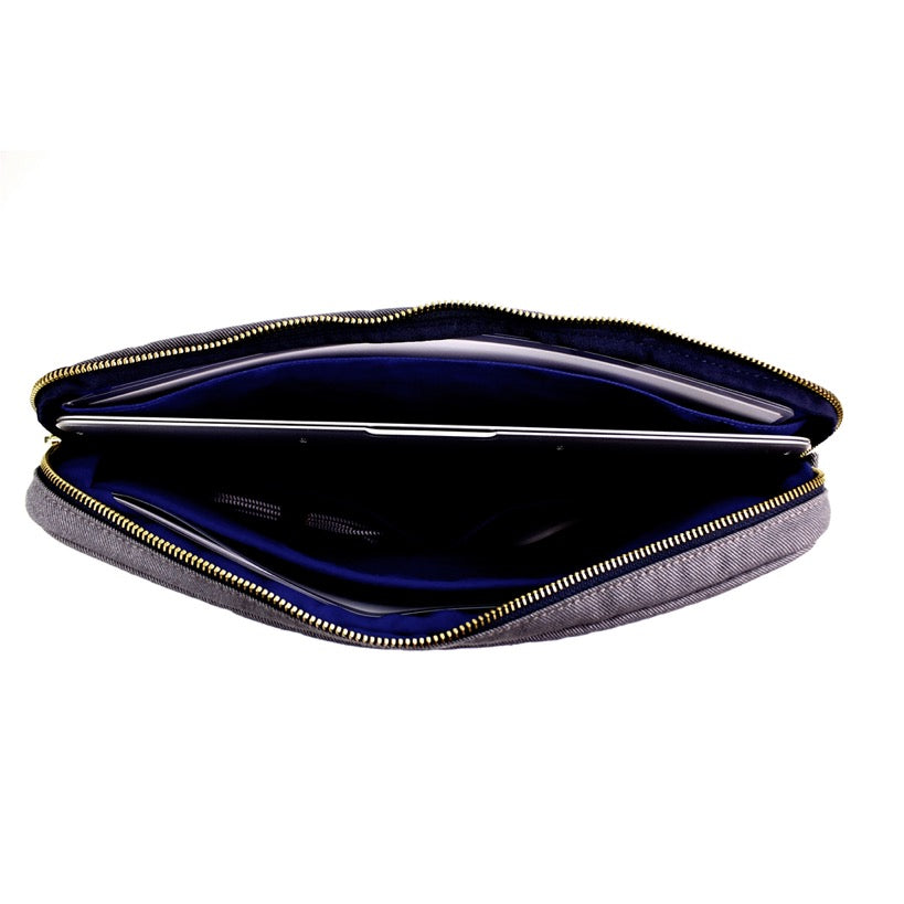 PC & DOCUMENT SLEEVE BAG 17000 GRAY (ノートパソコン&ドキュメントスリーブバッグ)