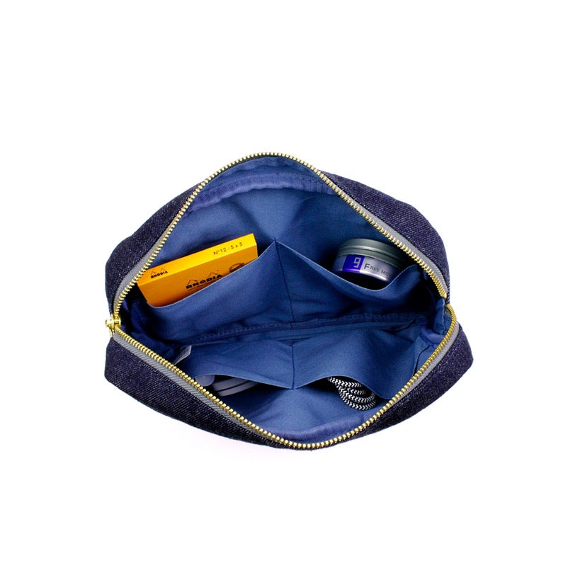 UTILITY POUCH 17002 INDIGO (ユーティリティポーチ)